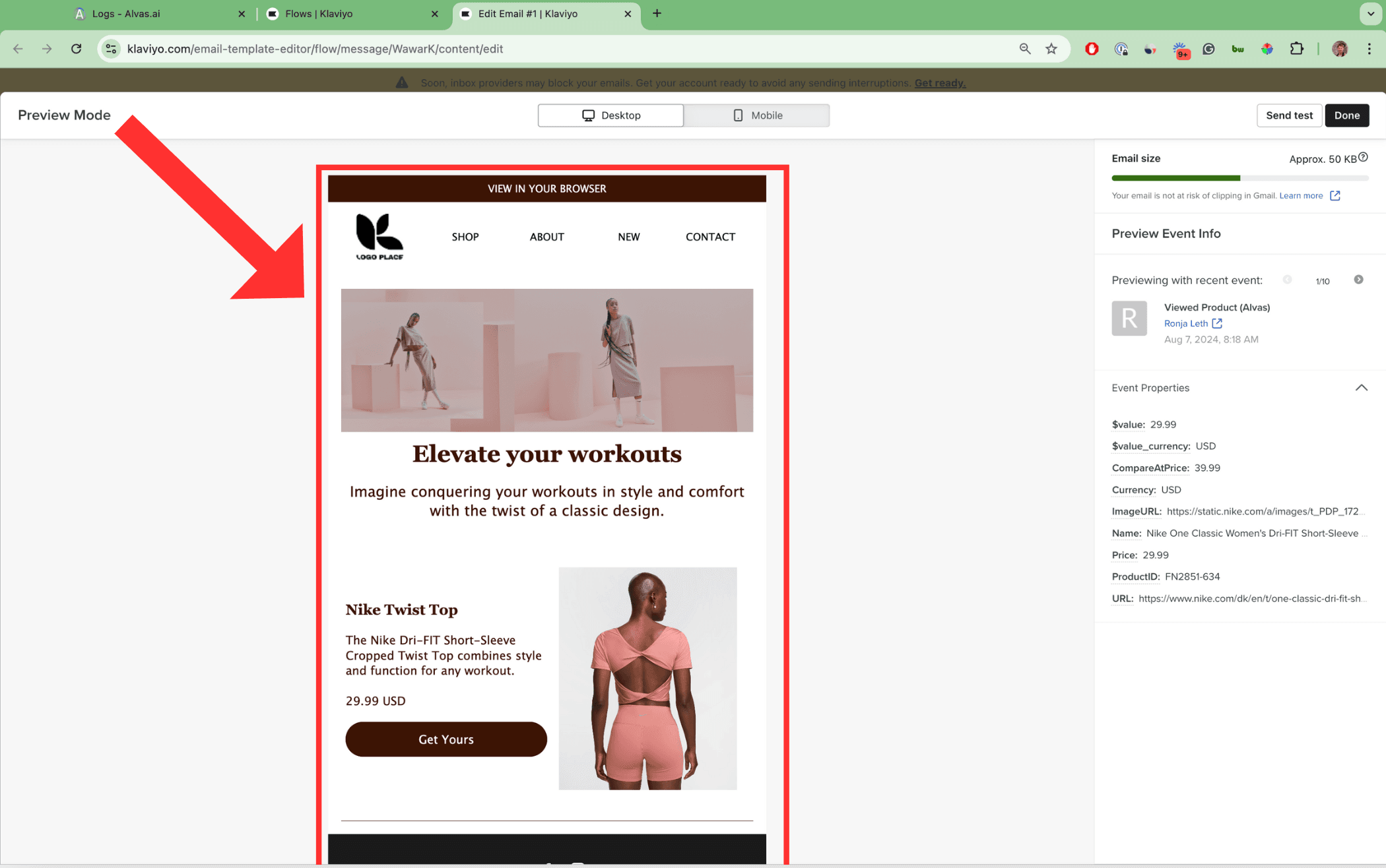 Guide image